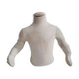 Mannequin wood fabric