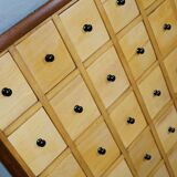 Dutch industrial apothecary's cabinet of the 20th century