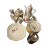 Porcelain coffee and dessert service