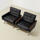 Poul Kjaerholm Early Pair of PK31 Chairs for E. Kold Christensen 1958