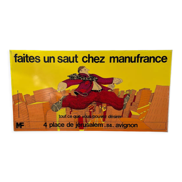 Panneau publicitaire manufrance — Beyit
