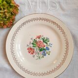 6 mismatched old flat plates