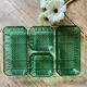 Vintage aperitif tray in glass and gilded metal