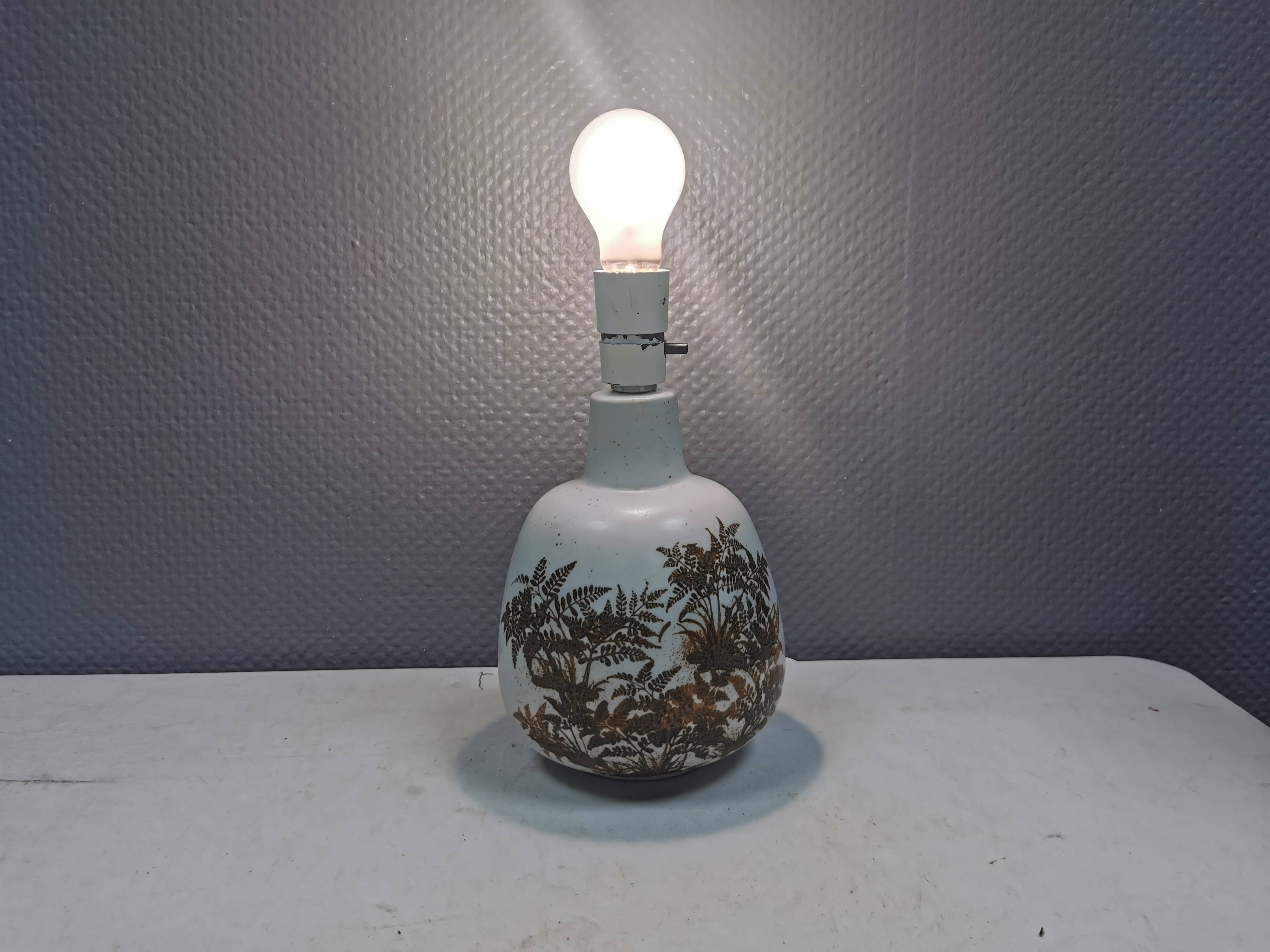 Royal Copenhagen table lamp model Diana, by Nils Thorsson Denmark 1960s.