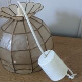 Lustre en nacre et laiton