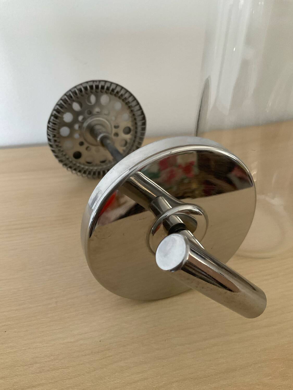 Aldo Rossi French press coffee maker for Alessi Italy