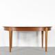 Midcentury Oblong Teak Extending Table. Vintage Modern / Danish / Retro Style .