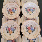 10 flat plates HBC Choisy le Roi