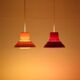 Red Nordisk Solar Compagni / Svend Middelboe  “Nord-Lite” pendant lamp