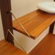 Modular teak shelf, Norwegian design, 1960s, made by Blindh.
