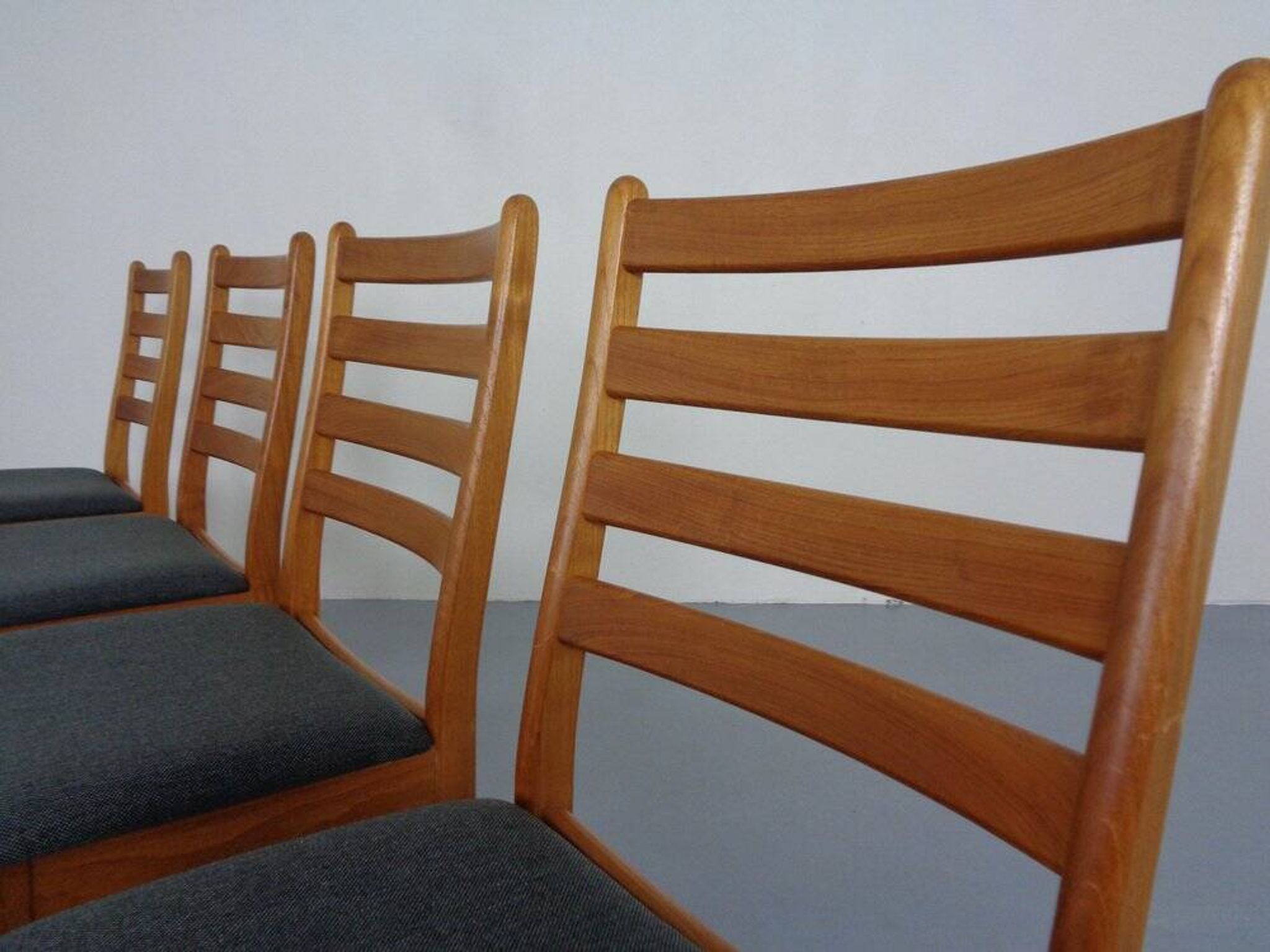 Danish Teak Dining Chairs by Korup Stolefabrik, 1970s, Set of 4