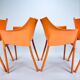 Ensemble de 4 chaises Dr. No par Philippe Starck pour Kartell, années 1990