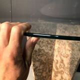 Side table / piece of sofa in marble 80s