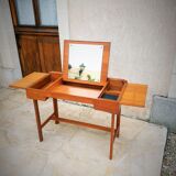 Scandinavian hairdresser in teak designer Svend Aage Madsen 60s