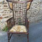 Early 20th century Art & Crafts wing chair