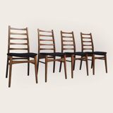 Vier Mid Century stoelen