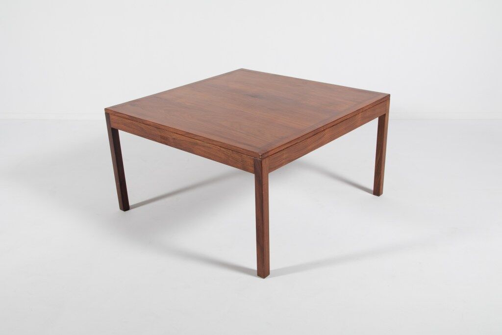 Danish walnut coffee table from the 1960s