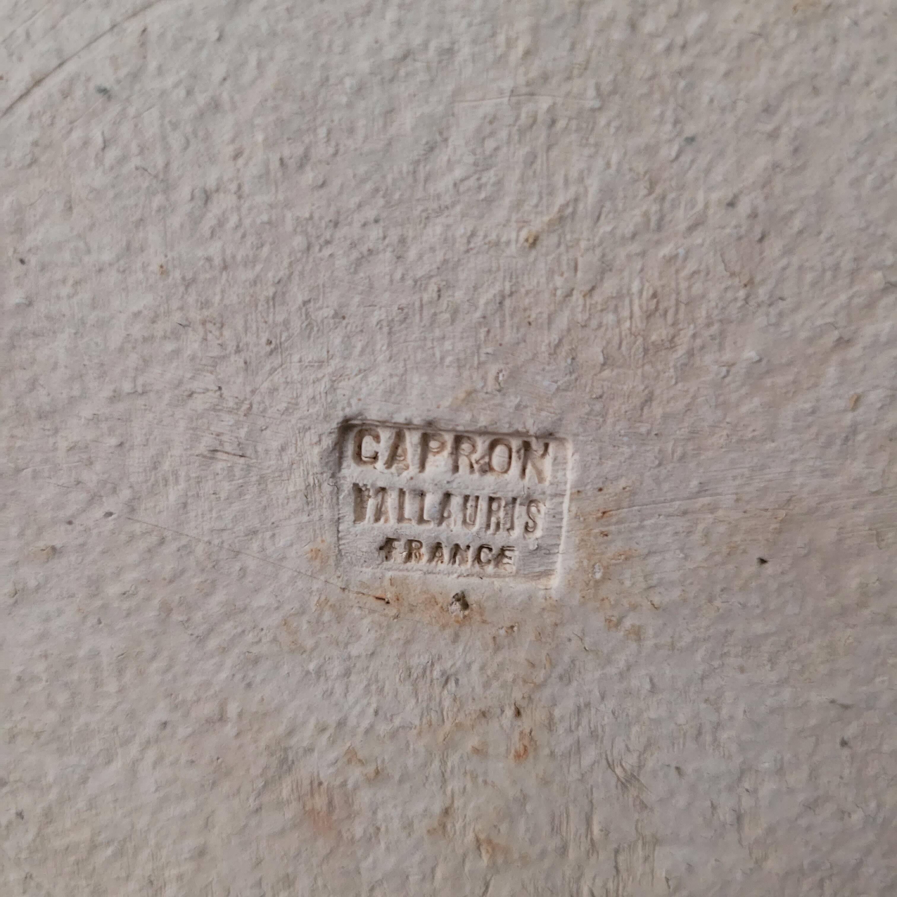 Roger Capron ceramic tile with rooster