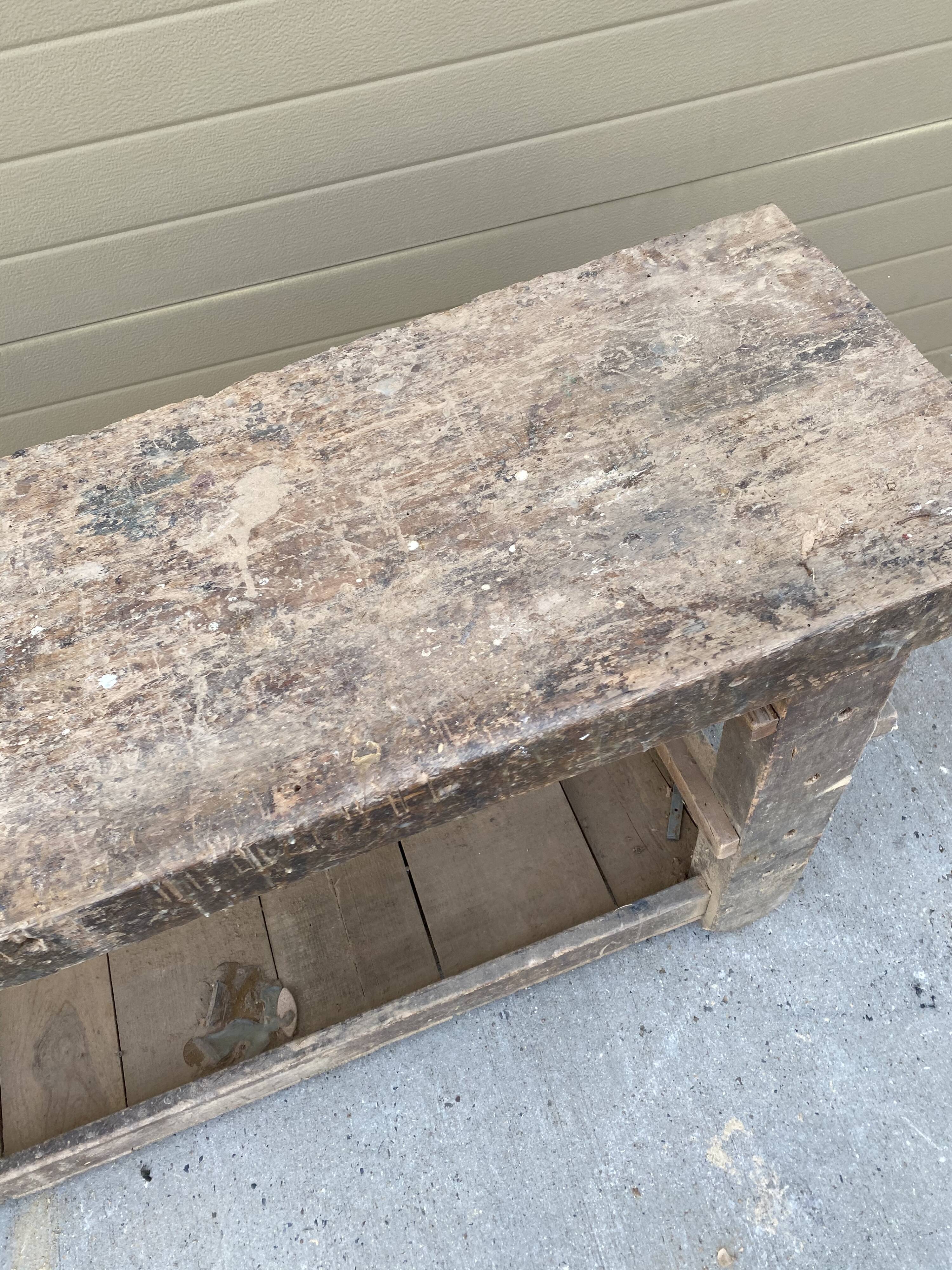 Traditional press joiner's workbench