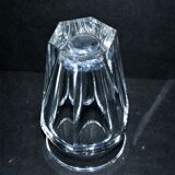 Vase baccarat nelly in crystal cut with flat ribs harcourt 12.5cm