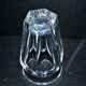 Vase baccarat nelly in crystal cut with flat ribs harcourt 12.5cm