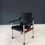 Mid-Century Modern Scandinavian Office Chair from Dyrlund, Denmark, 1960s