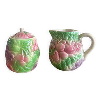 Slush milk jug and sugar bowl