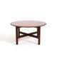 Round Teak Sofa Table by ASKO