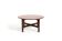 Round Teak Sofa Table by ASKO