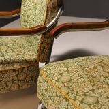 Paire de fauteuils cantilever en acier tubulaire pour Kovona, Tchécoslovaquie, années 1950