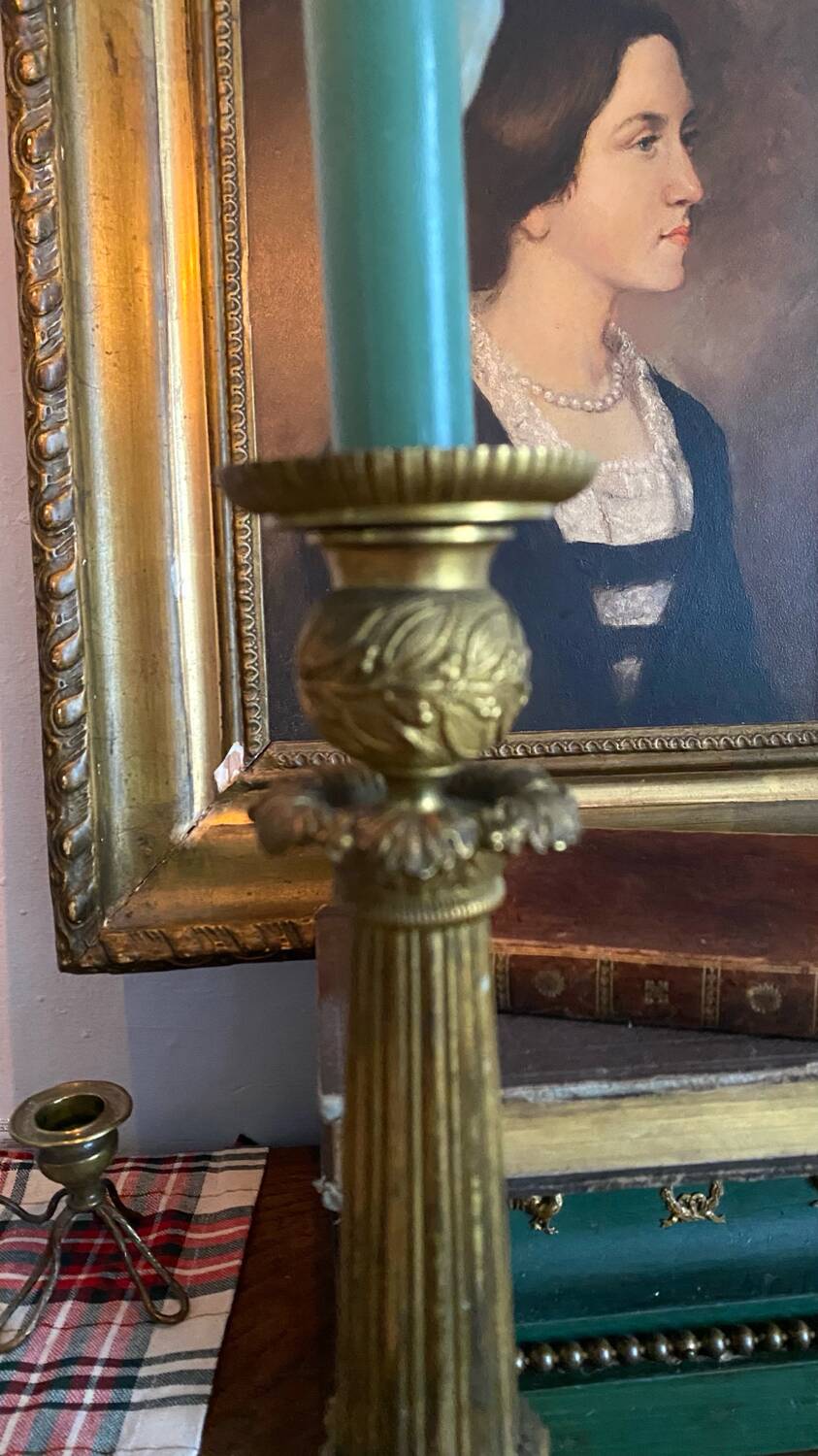 Pair of 19th-century candlesticks