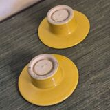 Bougeoirs jaune