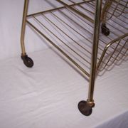 Occasional door-vinyls and magazine rack in the 1950s furniture
