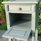 Repurposed bedside table