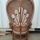 Fauteuil emmanuelle en rotin Peacock