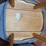 Set of five chairs, design. A. Suman, Tatra Nabytok, Czechoslovakia, 60s