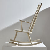 Beech rocking chair