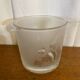 Seau A Glace Ancien SPIE Verre Moulé Carte Europe Vintage