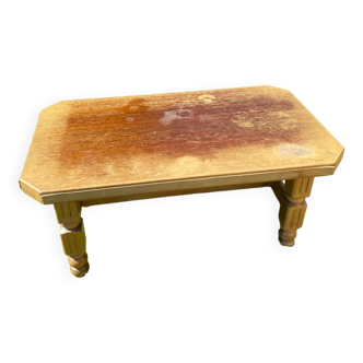 Wooden coffee table