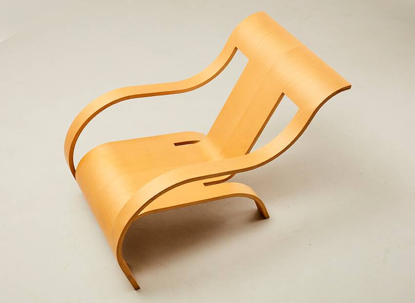 Gerald Summers Plywood Lounge Chair Italy 1933/1998