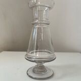 Antique glass jar bottle apothecary medicine pharmacy Jacinthe XIX