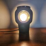 Rare midcentury ceramic table lamp, space age style, 1970s