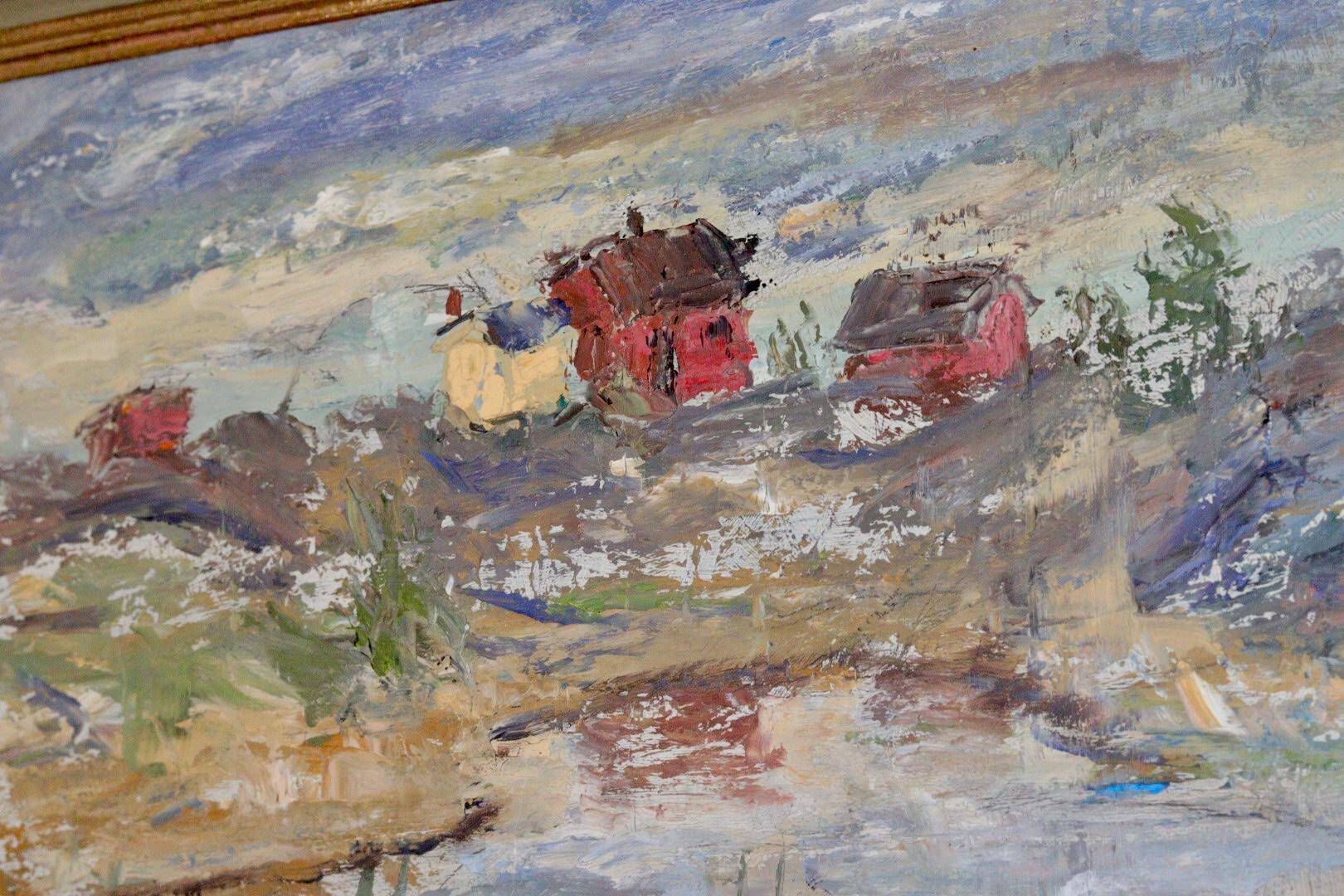 "Serene landscape" – F. Lodin