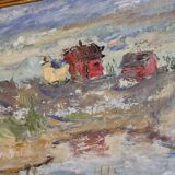 "Serene landscape" – F. Lodin