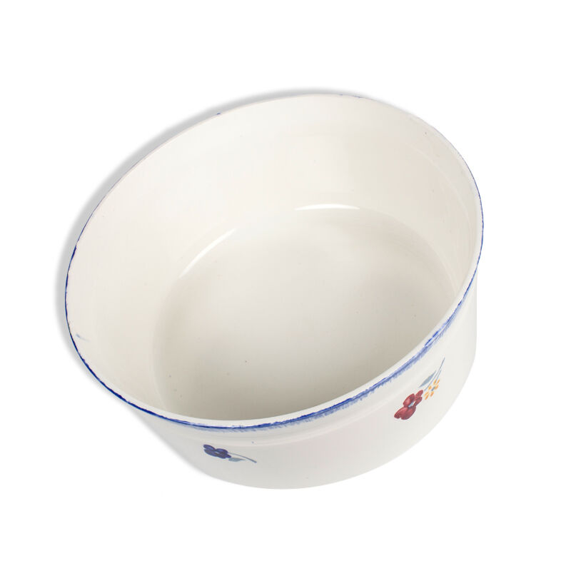 Round salad bowl mary-lou digoin & sarreguemines France