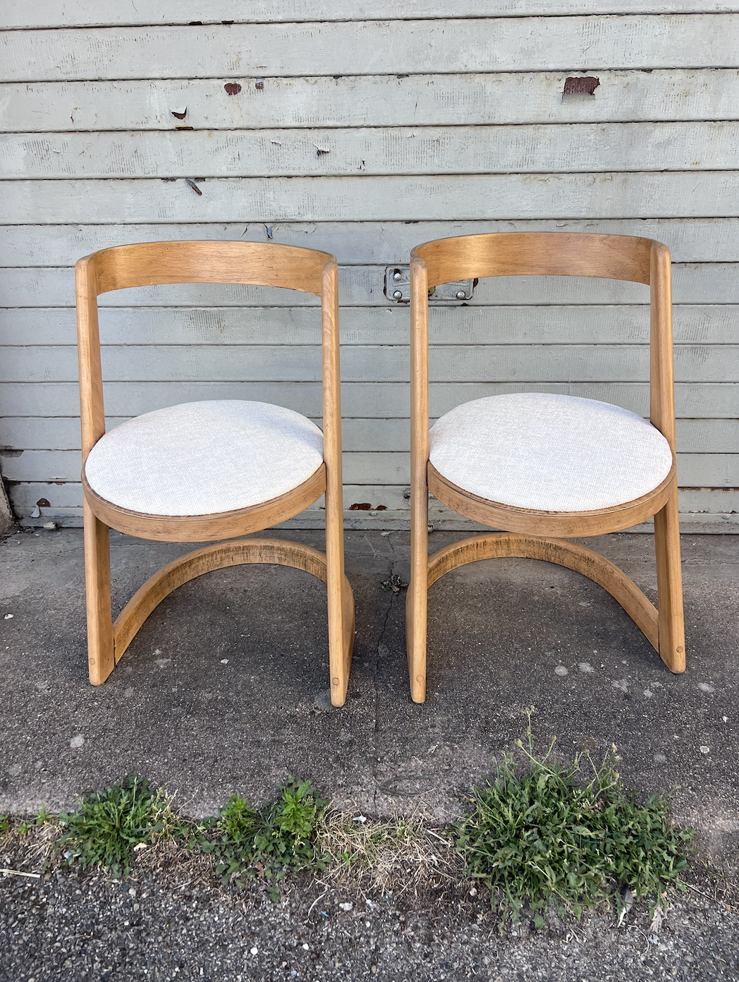2 Restored Baumann Chairs (model Alpha)
