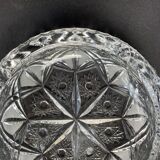 Large cut crystal ashtray – Mid-twentieth century