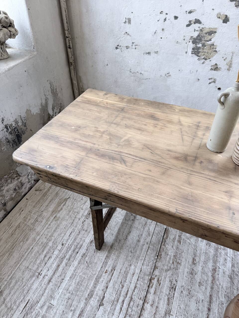 1950 XL folding farmhouse table in pine