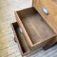 1950s oak office counter