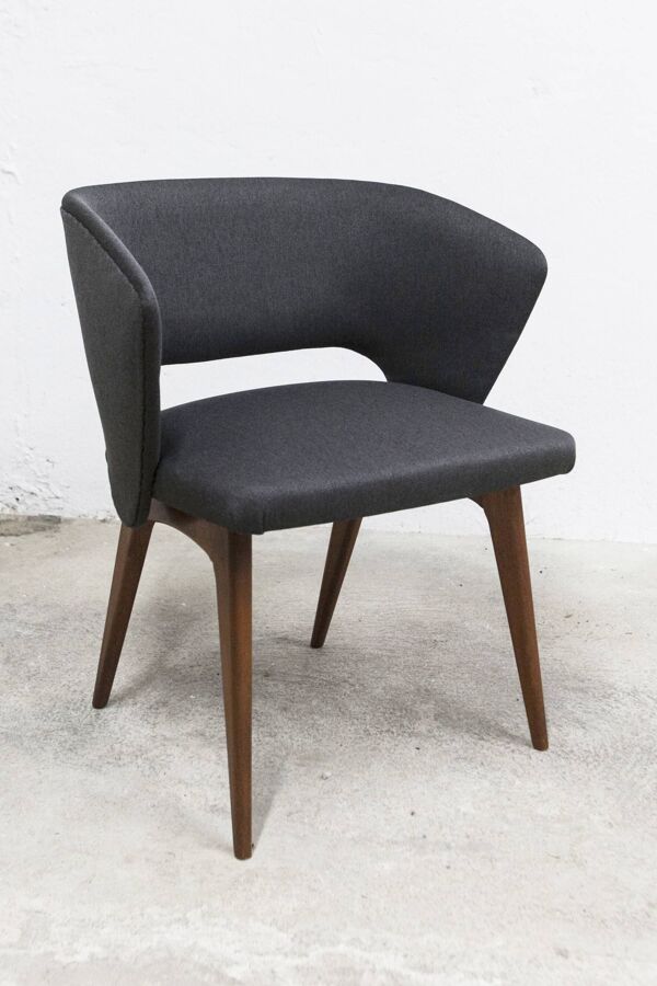 Fauteuil coquille 1958 Michel Ducaroy édition Roset restauré